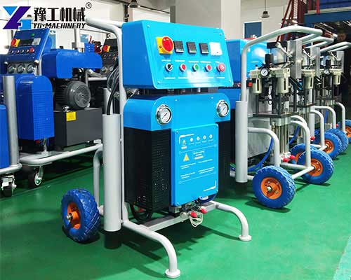 Polyurethane spray machine manufacturing at YG Machinery factory