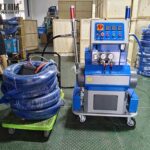 PU spray machine for polyurethane foam and coating applications