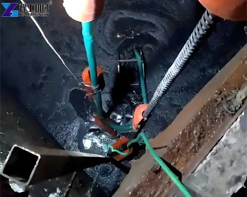 Tank sludge pumping robot for automated sediment removal
