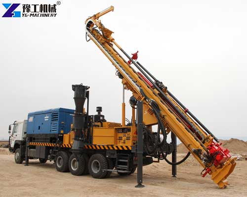 Truck mounted RC drilling rig for mineral exploration