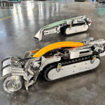 Confined Space Sludge Cleaning Robot for Difficult Access Areas Confined space sludge cleaning robot for restricted-access sludge removal