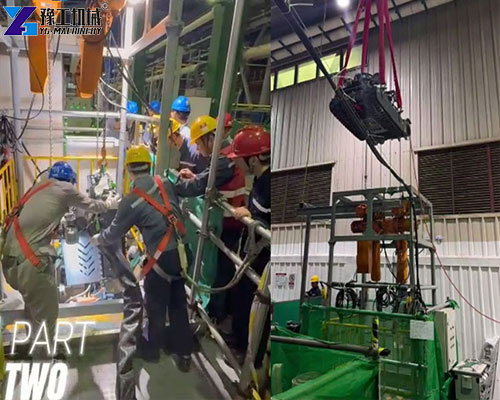 crawler sludge removal robot pump station