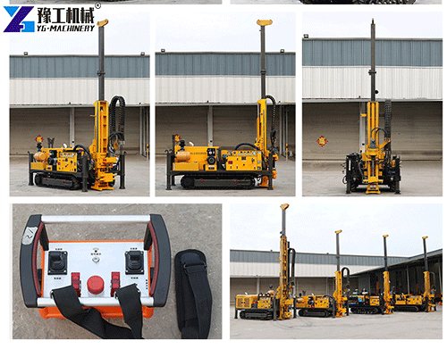 Mineral exploration drilling rig for mining projects and geological investigation