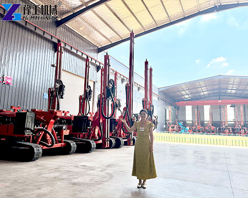 Solar pile driver manufacturer and supplier