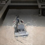 Wastewater Sludge Removal Robot for Tank Cleaning Wastewater sludge removal robot for remote tank cleaning